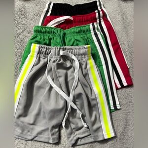 Toddler Boys 4 pair Basketball Shorts
